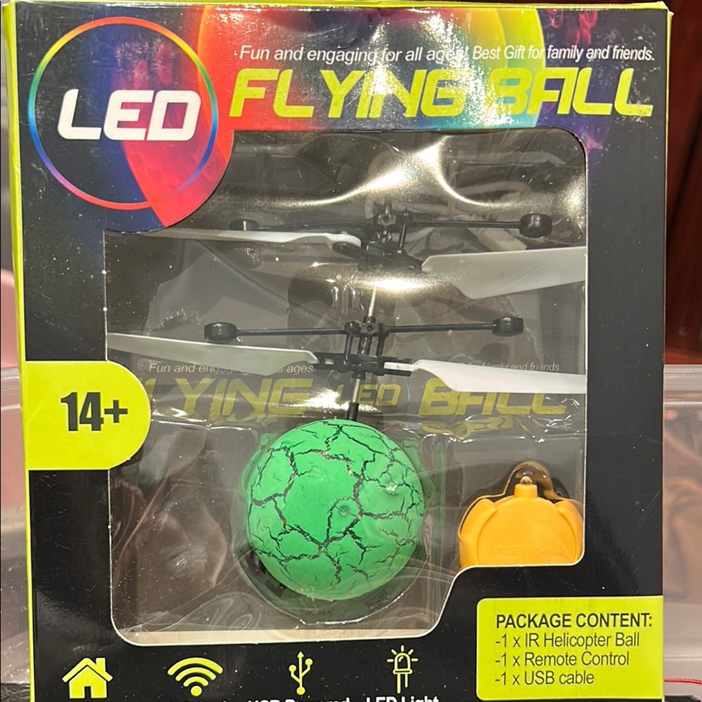 LED Flying Ball Toy